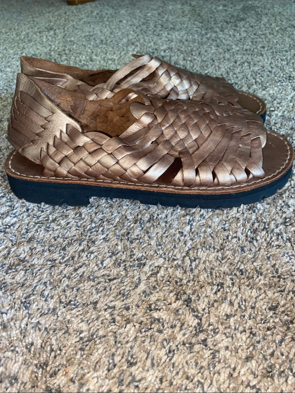 Brand X Huaraches Open Toe Leather Sandals/ Women’s Size 8